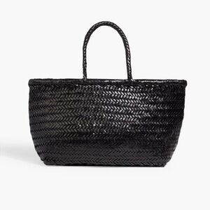 Dragon Diffusion Black Woven Tote